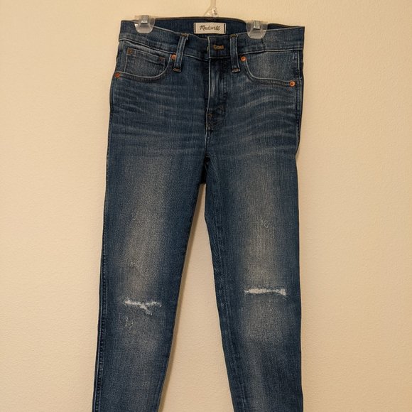 Madewell Denim - Madewell Petite 9" Mid-Rise Skinny Jeans